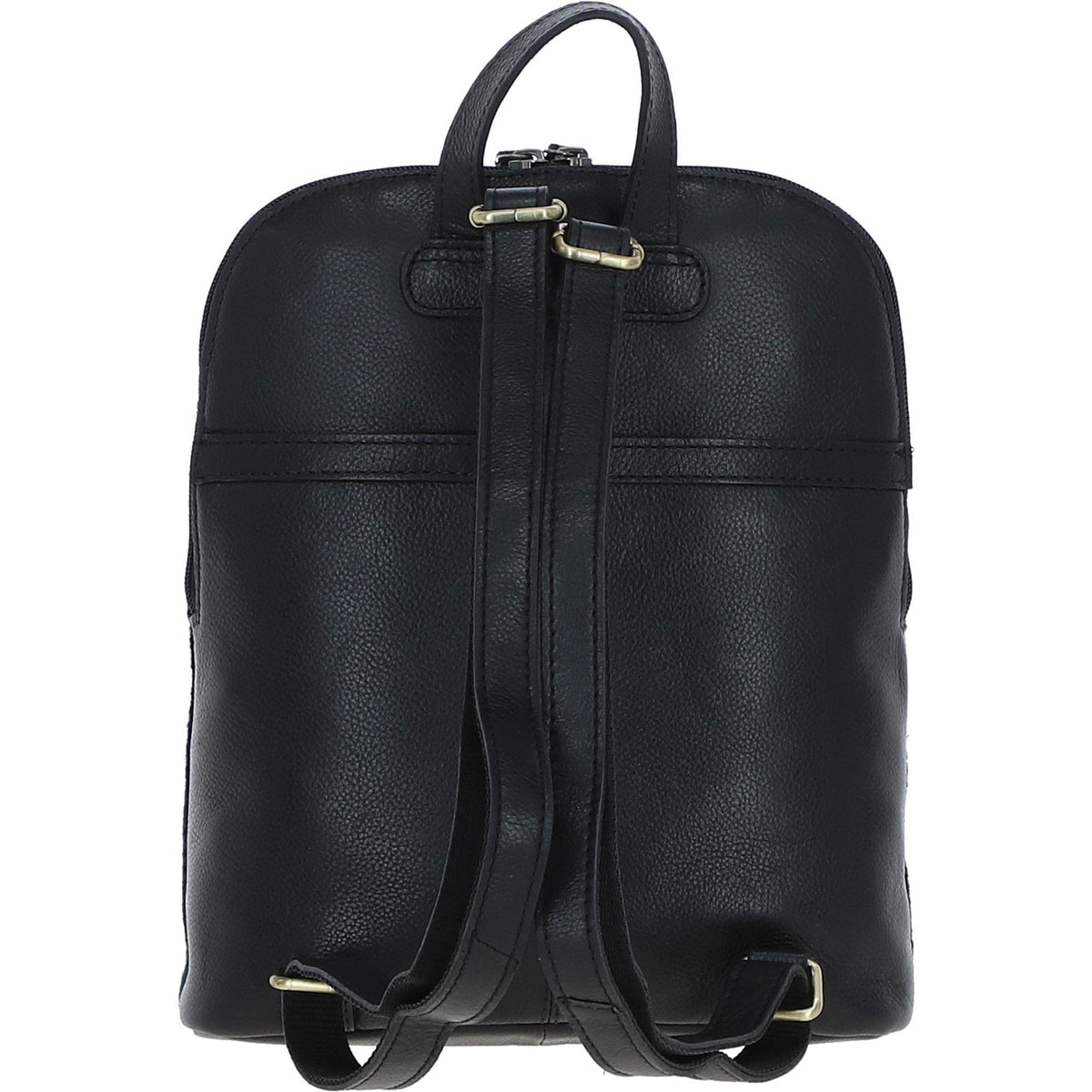 Leather & Harris Tweed Pocket Backpack – Black / Watch, view 3