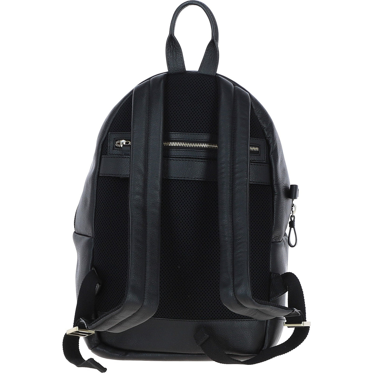 Leather & Harris Tweed Large Laptop Rucksack – Black / Green / Red, view 3