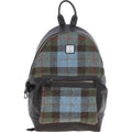 Leather & Harris Tweed Large Laptop Rucksack – Brown / Macleod, view 1