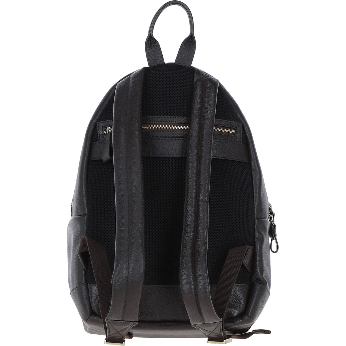 Leather & Harris Tweed Large Laptop Rucksack – Brown / Macleod, view 3