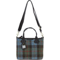 Leather & Harris Tweed Large Shoulder Bag – Brown / Macleod, view 1